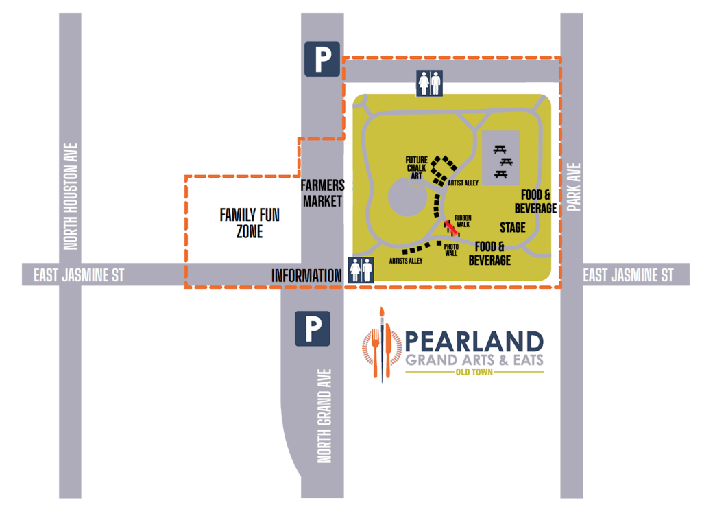 Arts & Eats Event Layout