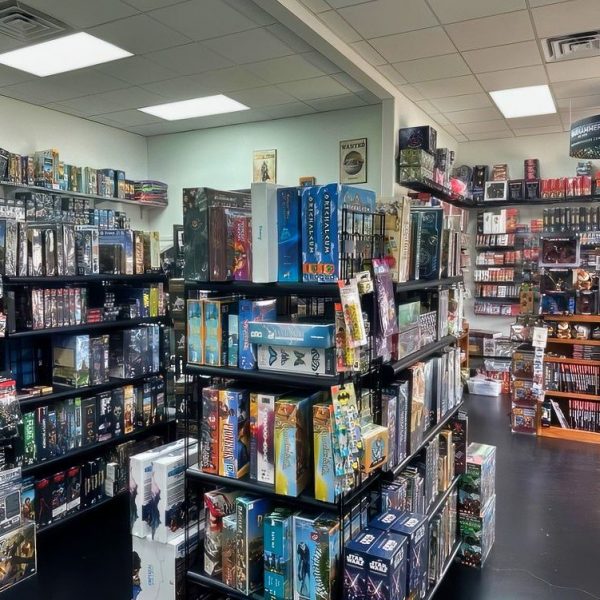 Interior of Montag's Games in Pearland Texas